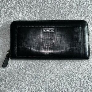 Coach Black Wallet
